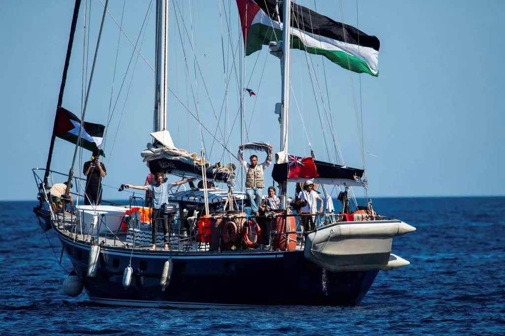 Greta Thunberg aid ship redirected to Israel, foreign ministry says