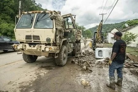 West Virginians grieving as historic flood ravages small community