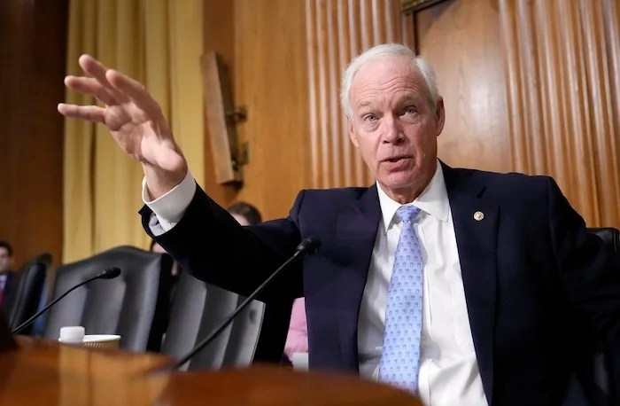 Sen. Ron Johnson of Wisconsin questions Dr. Mehmet Oz, President Donald Trump's pick to lead the Centers for Medicare and Medicaid Services