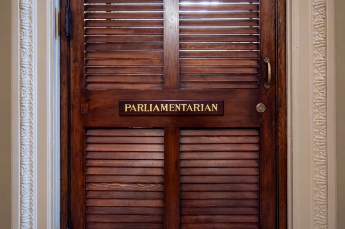 Senate Majority Leader John Thune, R-S.D., speaks to reporters following closed-door party meetings at the Capitol in Washington, Tuesday,