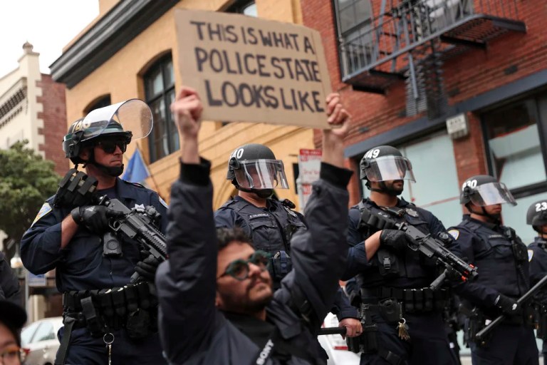 Democrats rationalize lawlessness in Los Angeles