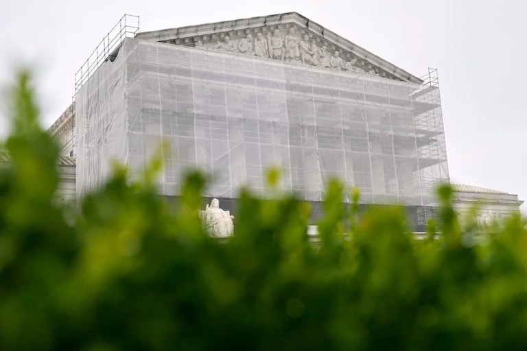 The Supreme Court is seen on Monday, June 16, 2025, in Washington.