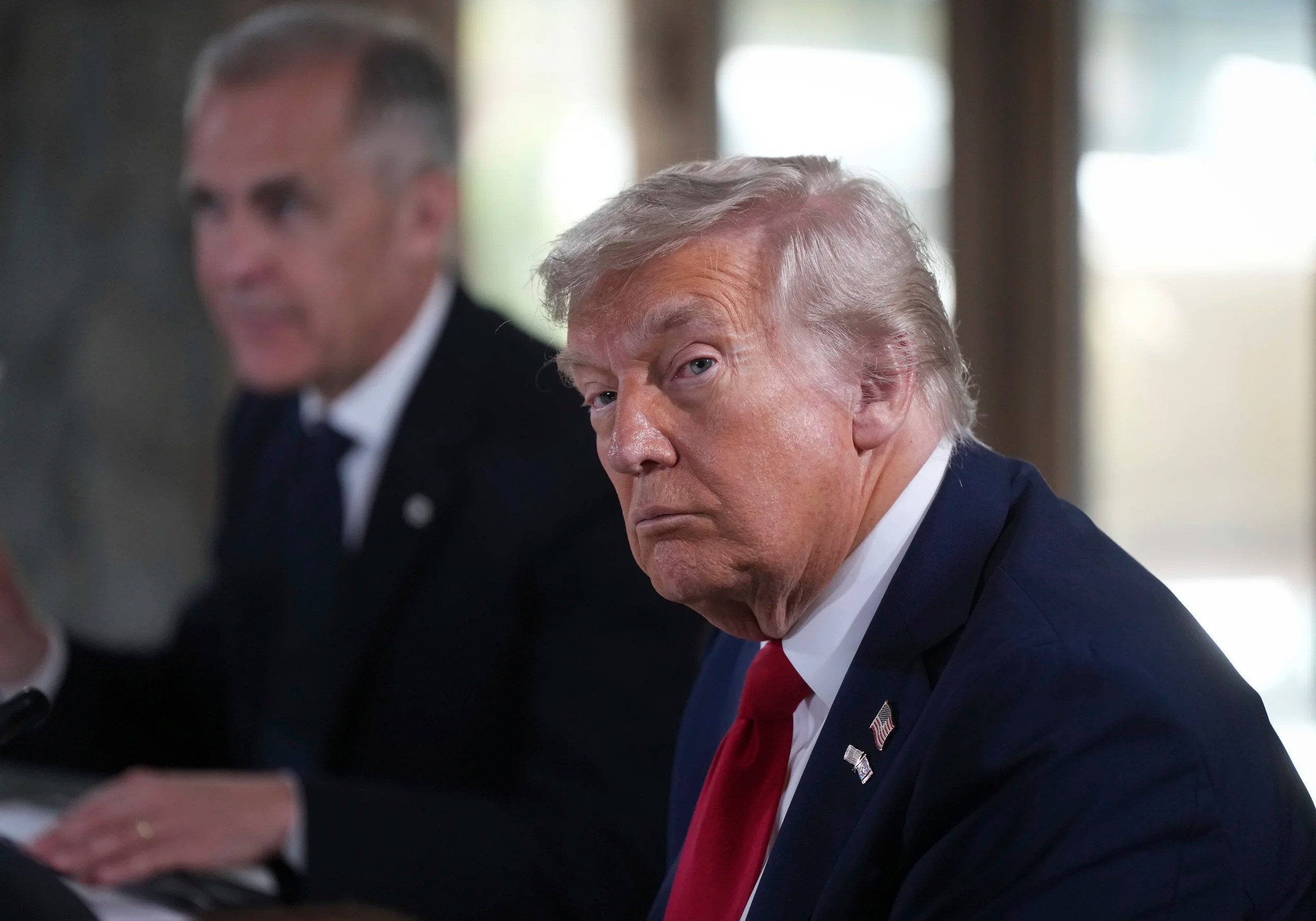 Trump leaves G7 summit early to return to White House for ‘many important matters’