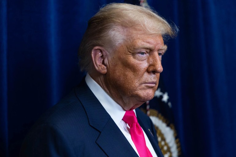 President Donald Trump at the Pennsylvania Energy and Innovation Summit.