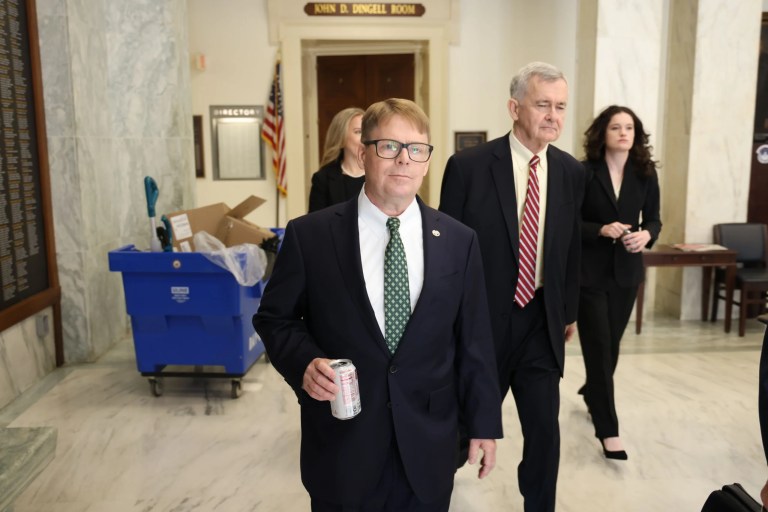 Dr. Kevin O'Connor, former President Joe Biden's doctor, at the Rayburn House Office Building on July 9, 2025 (Graeme Jennings/Washington Examiner