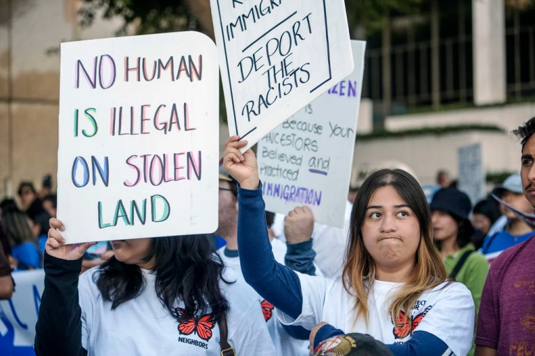 Deportation immigration protests