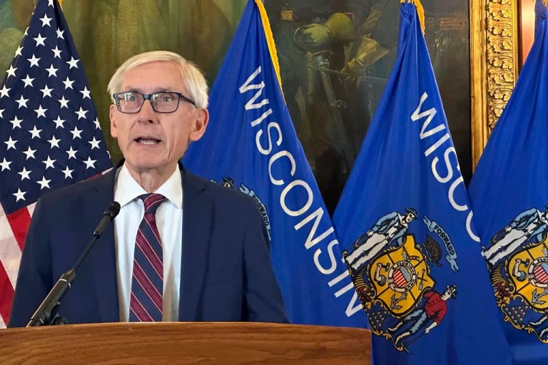 Wisconsin Gov. Tony Evers announces he will not run for third term