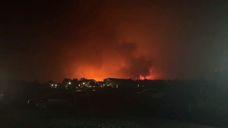 Deer Creek Fire on Utah-Colorado border engulfs more than 10,000 acres, remains 0% contained