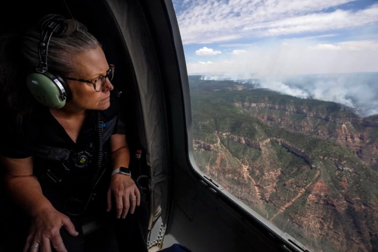 Katie Hobbs to travel to DC after calling for investigation into Grand Canyon fire containment 