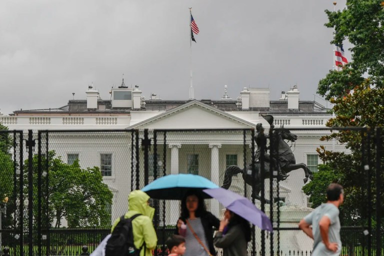 President Donald Trump and Israeli Prime Minister Benjamin Netanyahu met Monday at the White House.