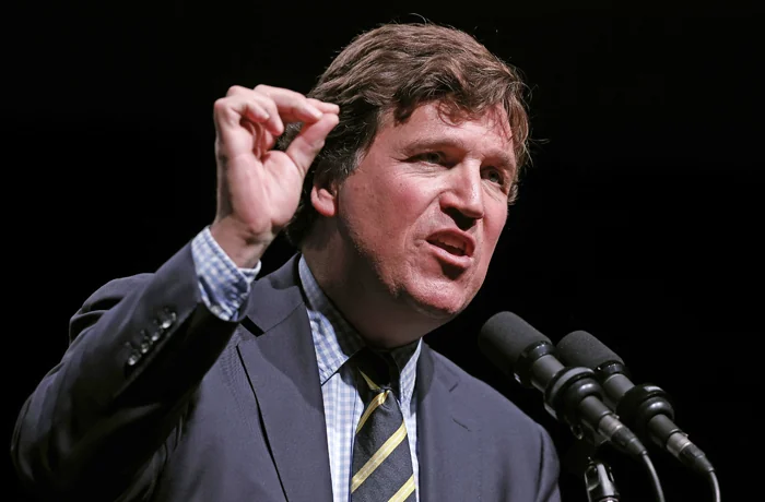 Podcaster Tucker Carlson.