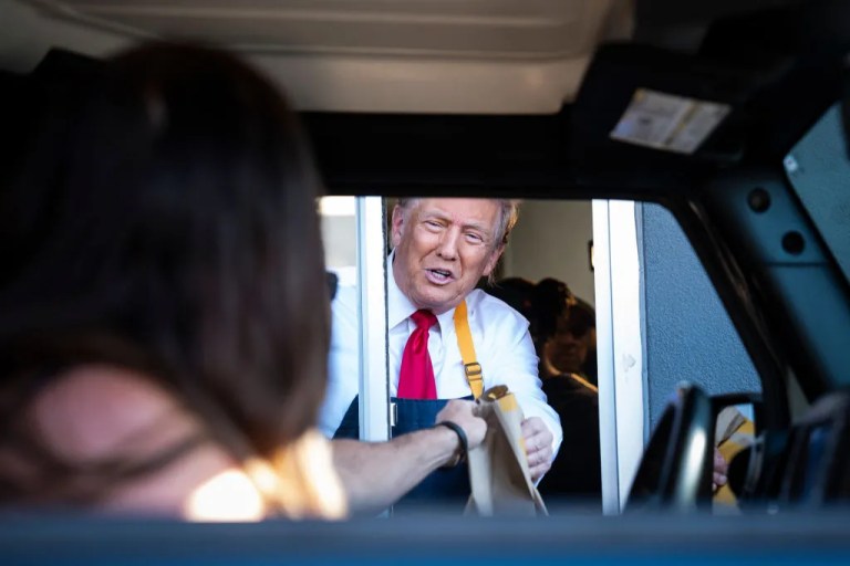 McDonald’s vs. the media: There will never be another political showman like Trump