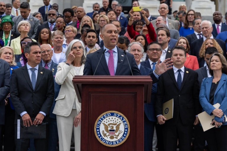 Democrats stall ‘big, beautiful bill’ debate with ‘UC Storm’