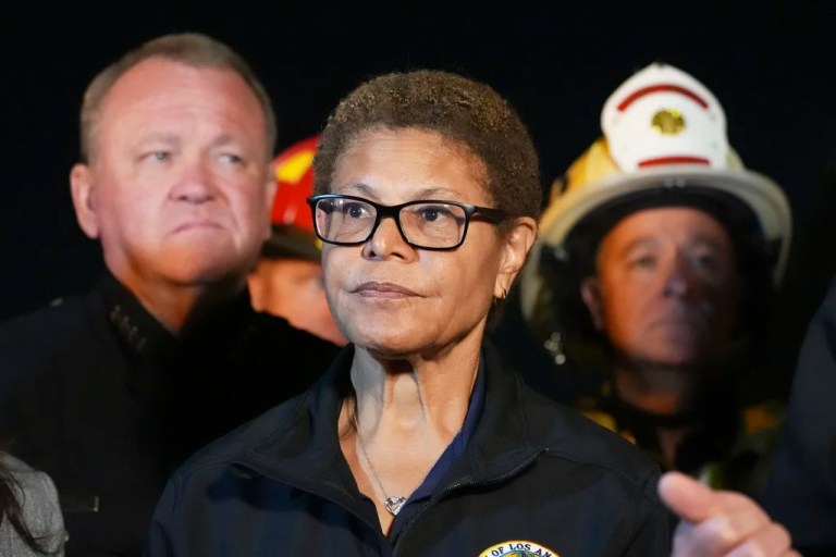 Karen Bass says LA can’t rebuild after wildfires ‘without immigrant labor’