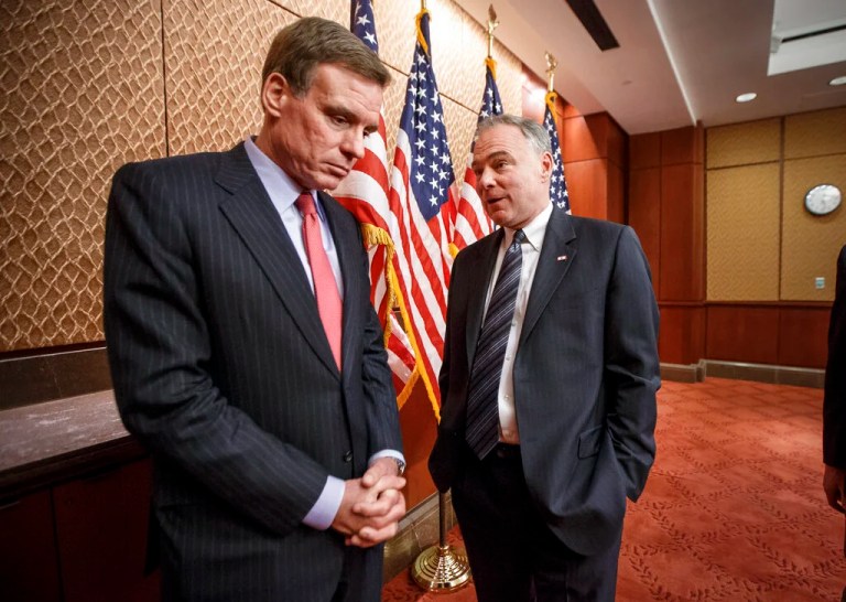 Kaine, Warner condemn GOP push to rescind public broadcasting funds: ‘A shortsighted effort’