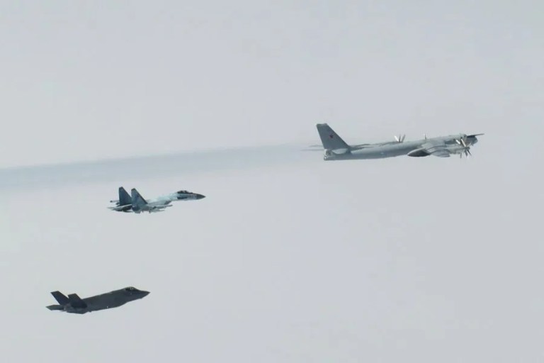 Air Force intercepts Russian bombers off the coast of Alaska