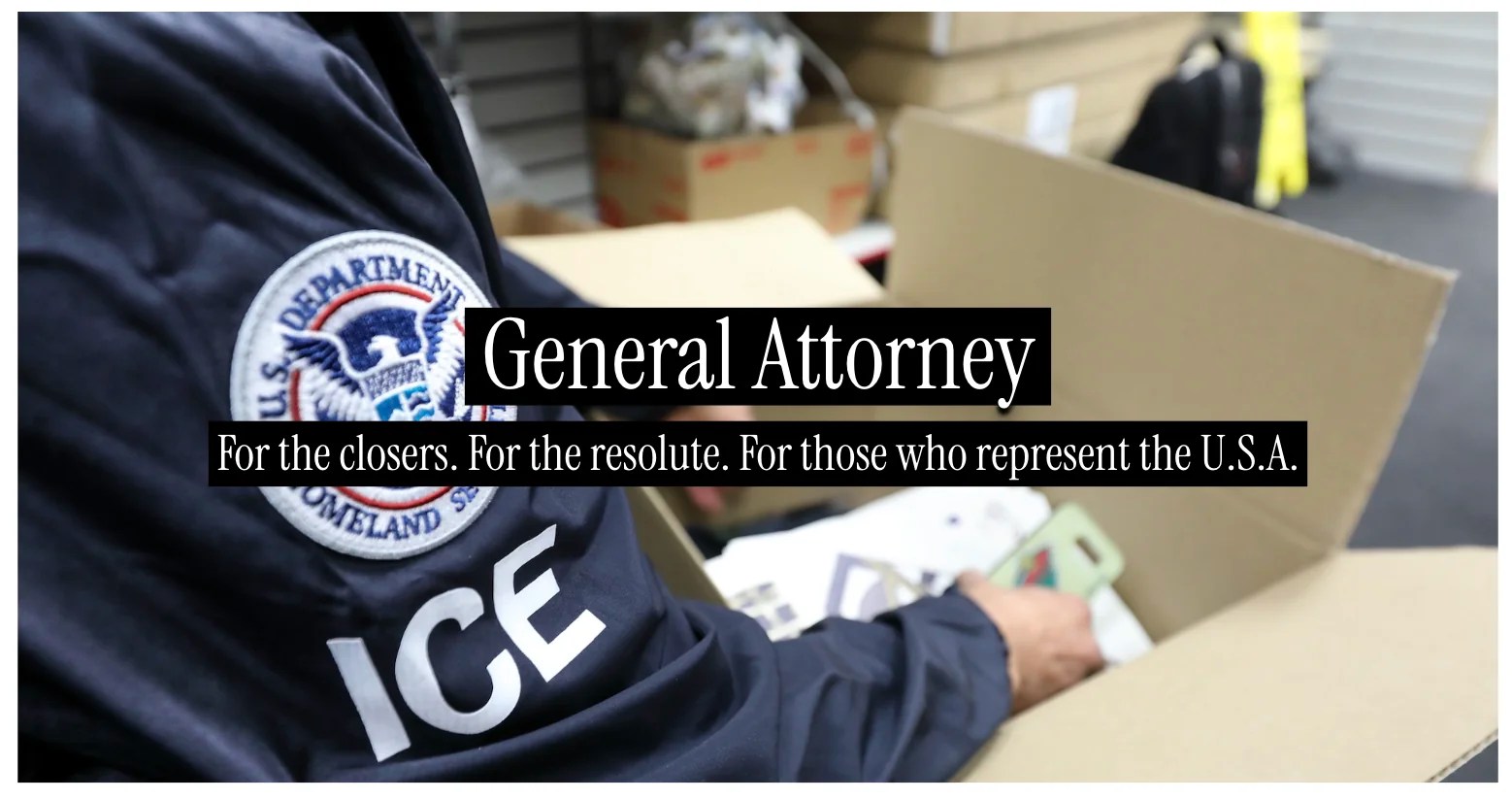 Screenshot: Join.ICE.gov