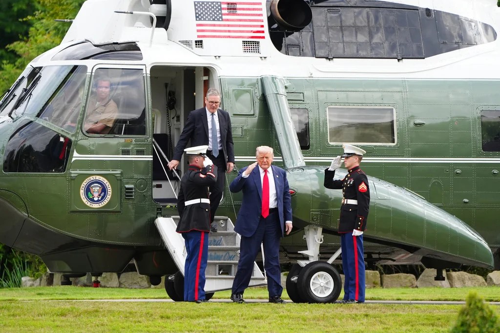 WATCH LIVE: Trump participates in new course opening at Trump International Golf Links Aberdeen