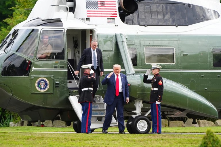 WATCH LIVE: Trump participates in new course opening at Trump International Golf Links Aberdeen
