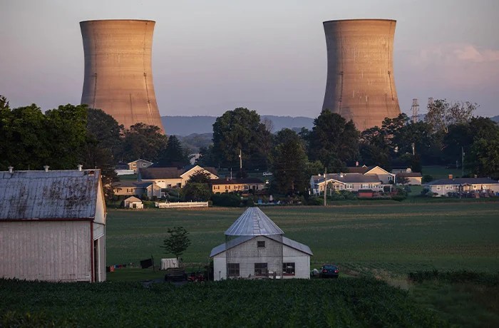 The Crane Clean Energy Center, formerly Three Mile Island, in Londonderry Township, Pennsylvania (Graeme Jennings/Washington Examiner)