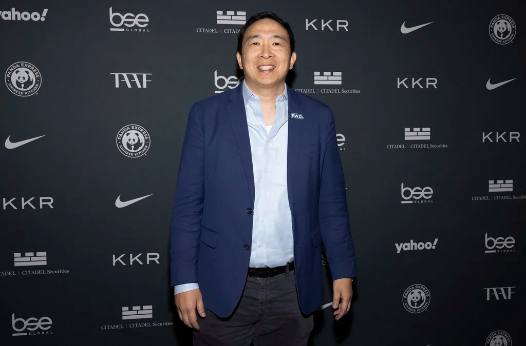 Andrew Yang attends The Asian American Foundation (TAAF) awards dinner at Pier Sixty on Wednesday, May 21, 2025, in New York. 