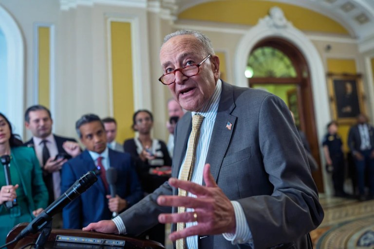 Democrats offer tepid government funding support even as GOP eyes spending cuts