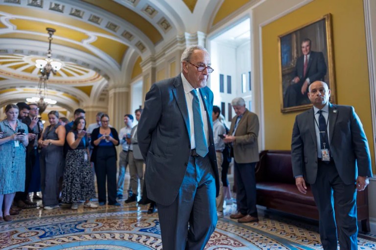 Democrats help Senate GOP advance funding bill amid shutdown threats