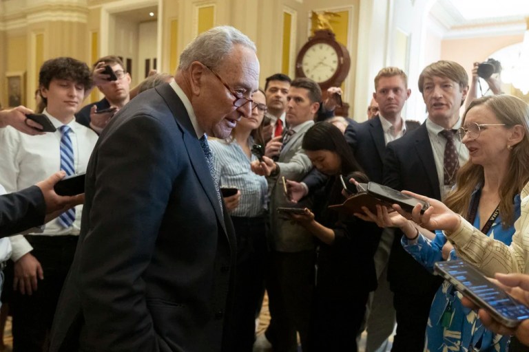 Vote-a-drama: Senate reporters running on fumes see the funny side to marathon vote