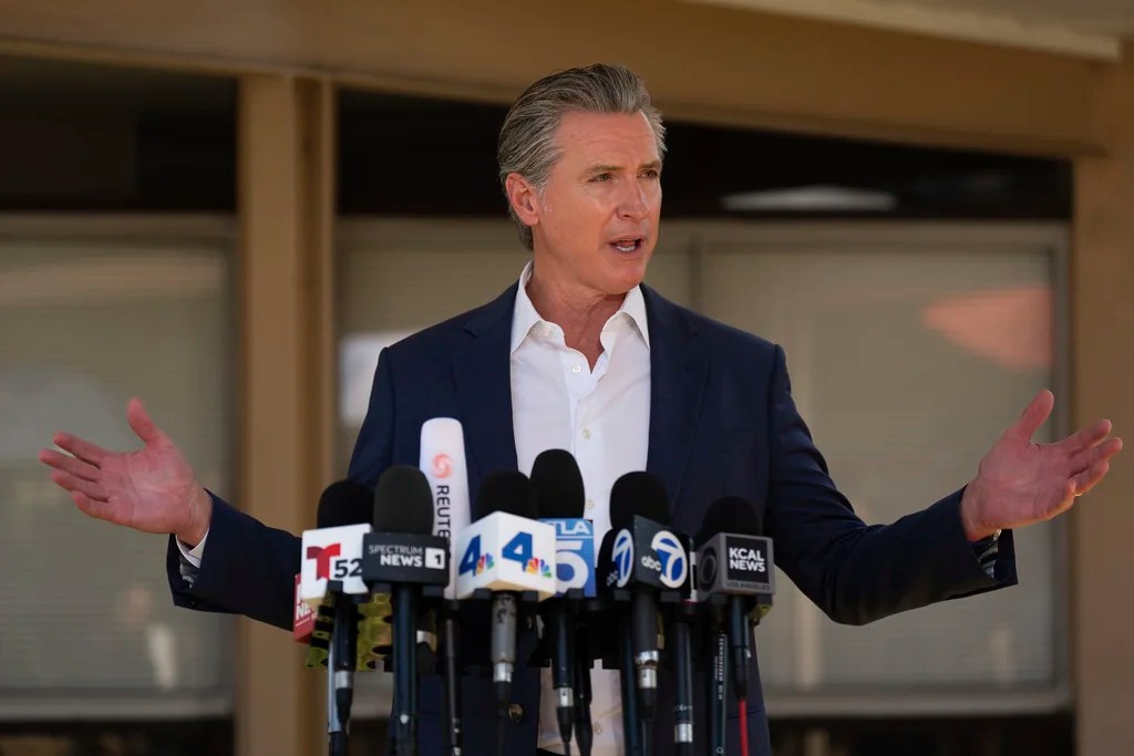 Newsom weighs California’s options to respond to red state redistricting