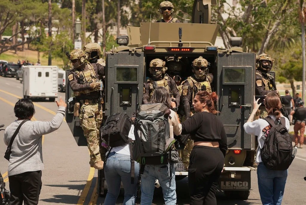 Appeals panel skeptical of DOJ’s bid to lift court’s immigration raid restrictions