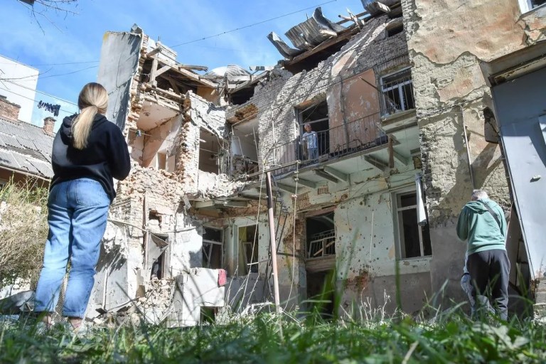 Russian drone, cruise missile, and bomb attacks kill at least six in Ukraine