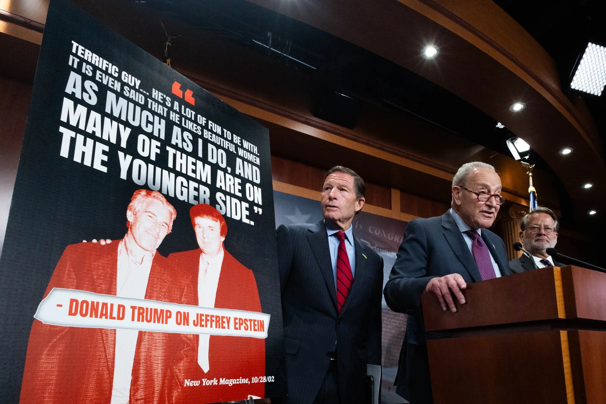‘Not a stunt’: Schumer invokes rare ‘Rule of Five’ to force release of Epstein files