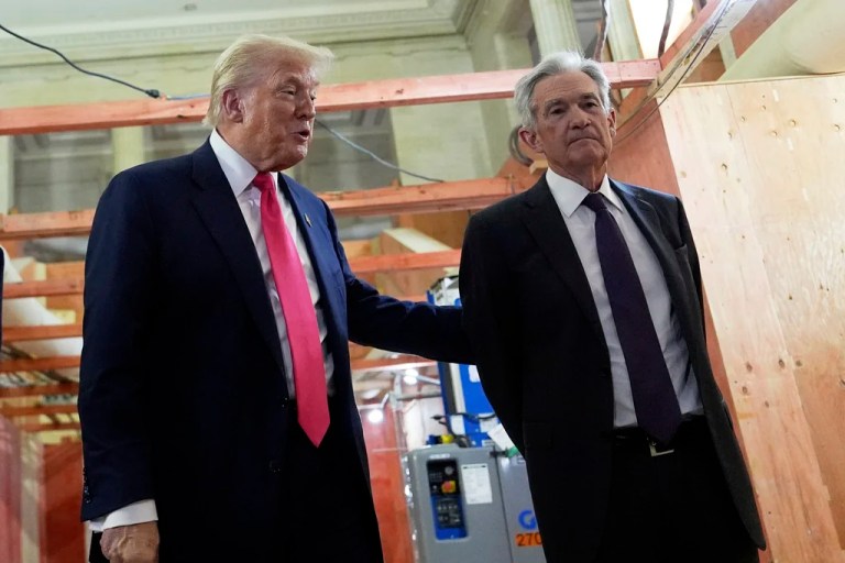 Trump relents on Fed renovations after tense tour with Powell: ‘Just get it finished’