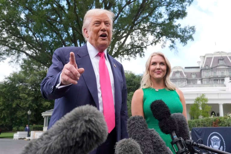 President Donald Trump, fresh off reaching a new agreement with NATO to arm Ukraine in the face of an ongoing Russian invasion, cautioned Ukrainian President Volodymyr Zelensky against launching direct military strikes against the Russian capital.