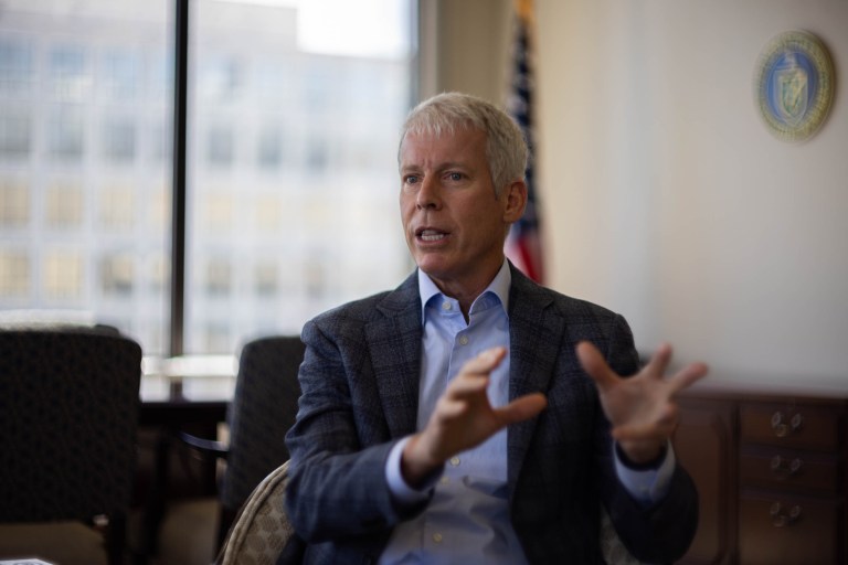 Secretary of Energy Chris Wright speaks to the 