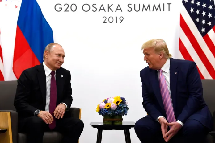 Trump says US won’t do business with Russia ‘until we get the war settled’