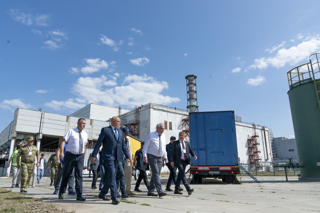 Russia accuses Ukraine of hitting nuclear power plant in drone attack