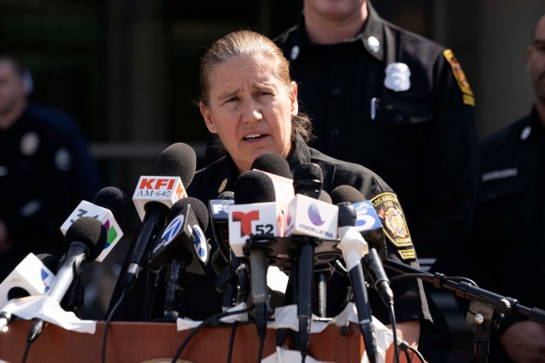Fired LA fire chief accuses Bass of ‘misinformation’ campaign after wildfires