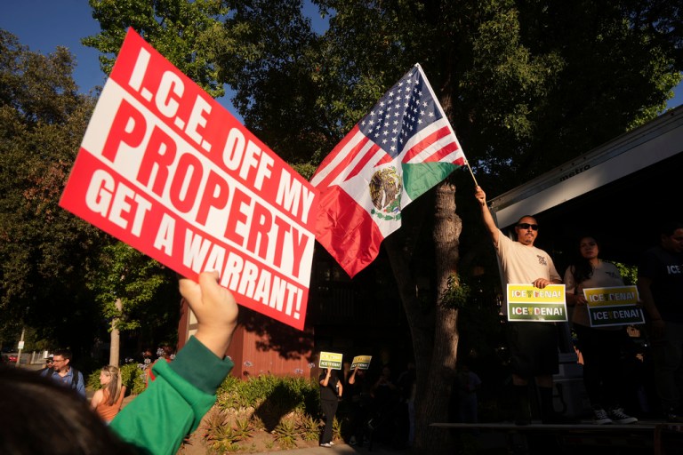 ICE officers detain dozens of immigrant workers in New Jersey warehouse