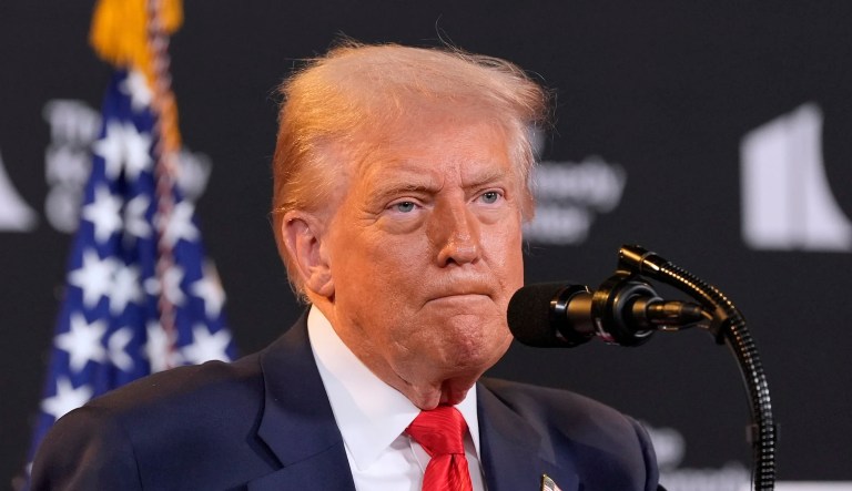President Donald Trump speaks at the Kennedy Center, Wednesday, Aug. 13, 2025, in Washington.