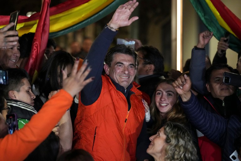 Socialism suffers first defeat in Bolivia in 20 years with right-wing and centrist candidates headed to runoff