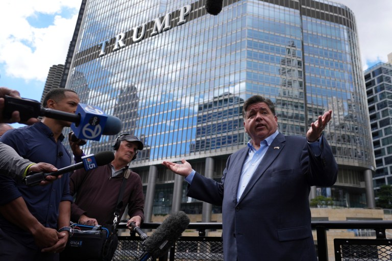 Pritzker tells Trump ‘do not come’ to Chicago, claims ‘continuing slip’ in president’s cognition