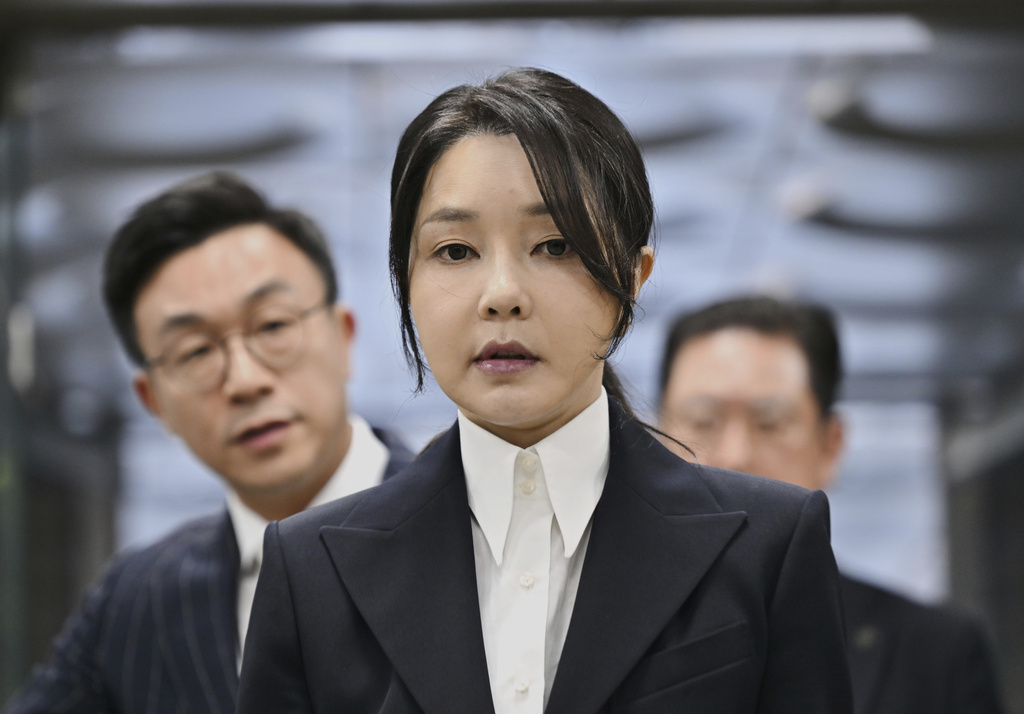 Wife of imprisoned former South Korean president arrested on bribery charges
