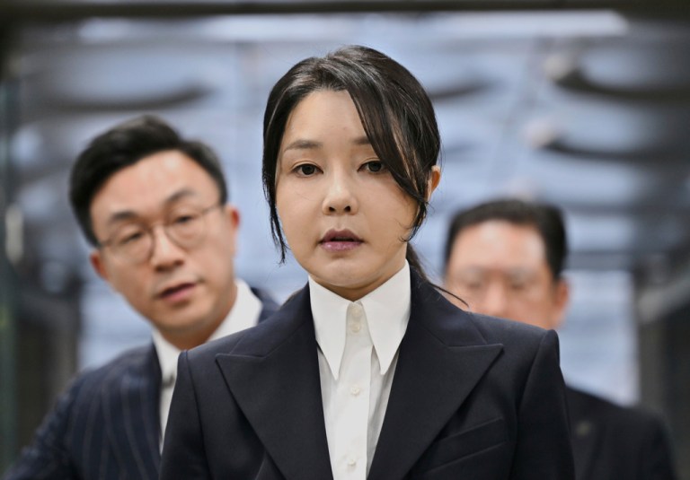 Wife of imprisoned former South Korean president arrested on bribery charges