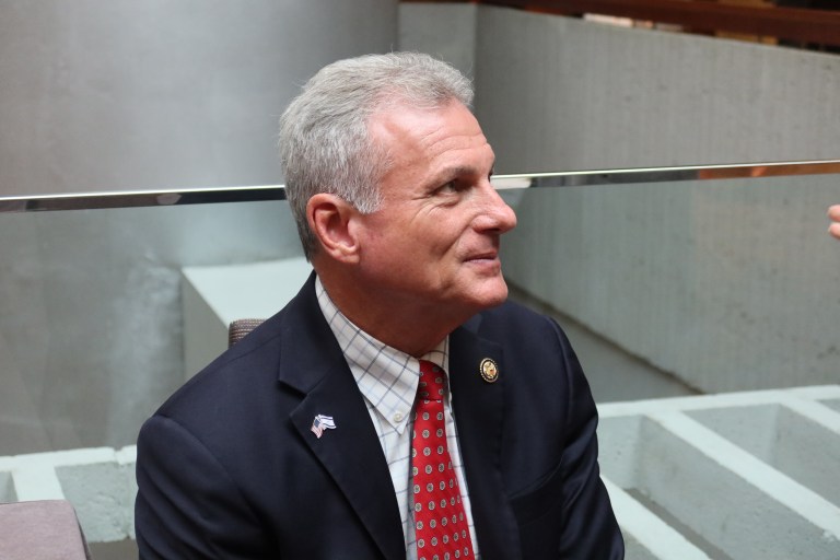 ‘We delivered’: Carter touts role in Trump’s marquee legislation in high-stakes Senate race