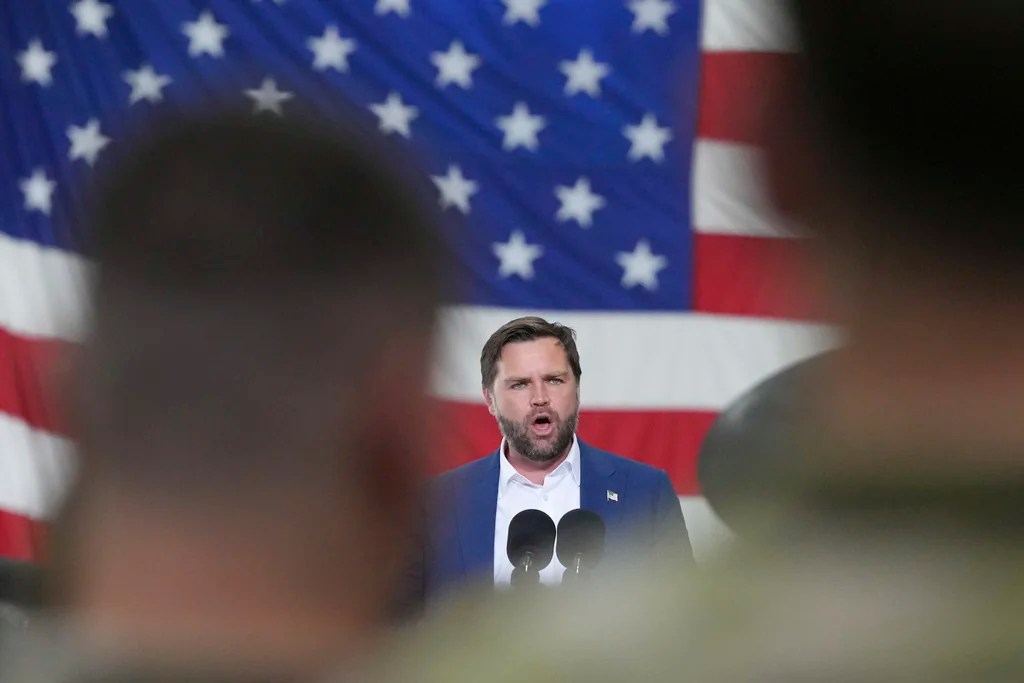 Vance talks end of Russia-Ukraine war in remarks to troops in England