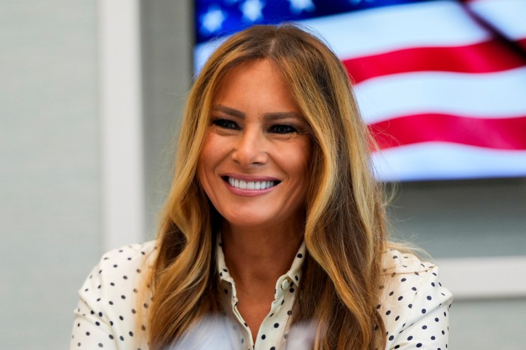 First lady Melania Trump.
