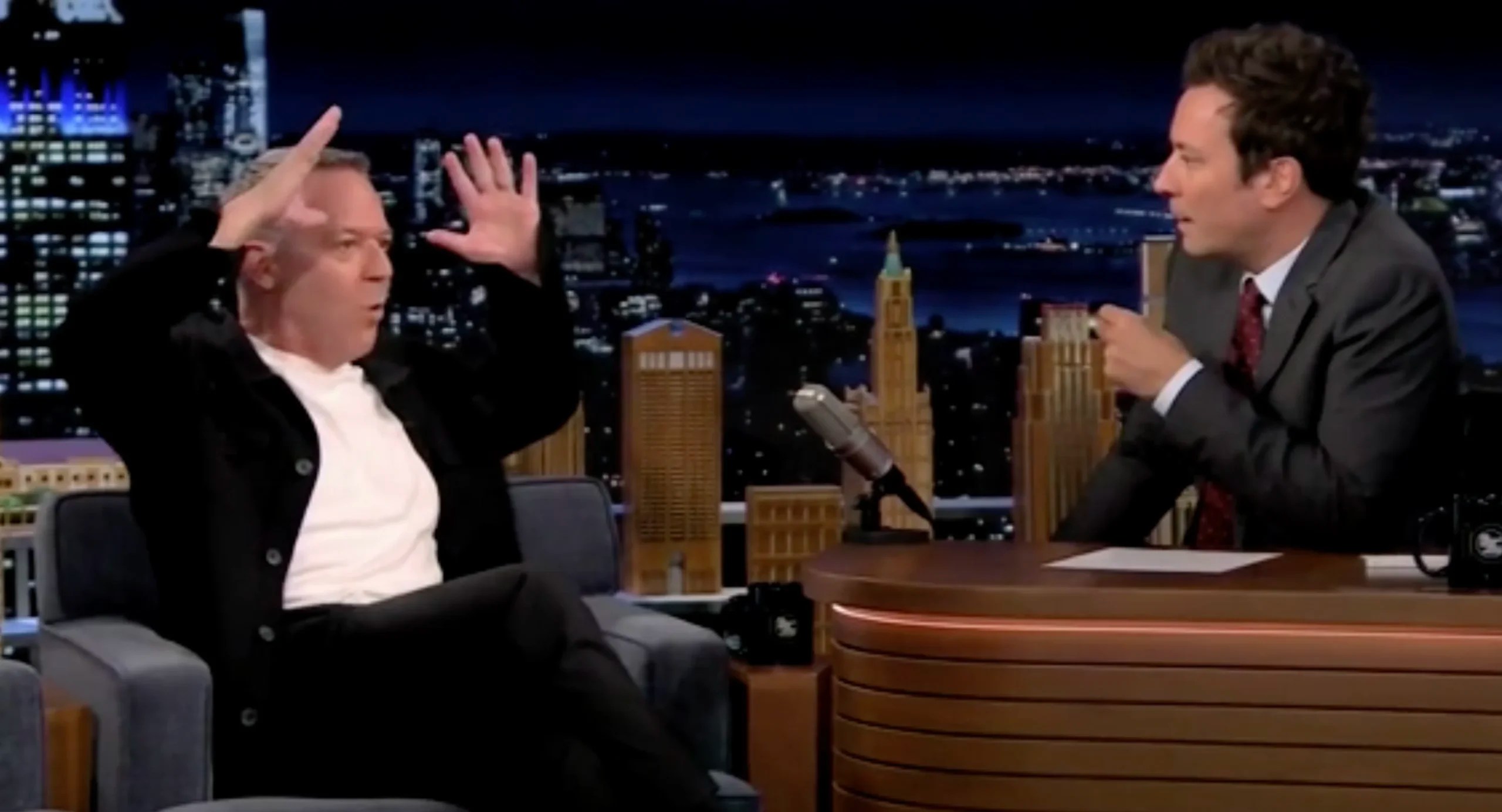 Gutfeld promotes new Fox game show on Fallon’s ‘Tonight Show’