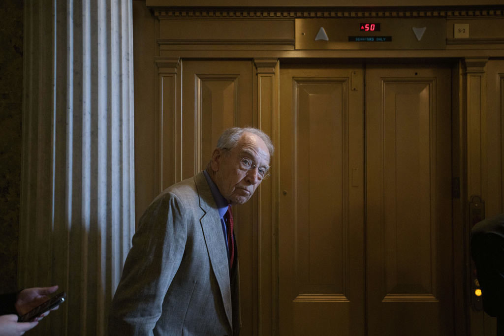 Trump threatens to sue over Senate ‘blue slips’ in growing feud with Grassley