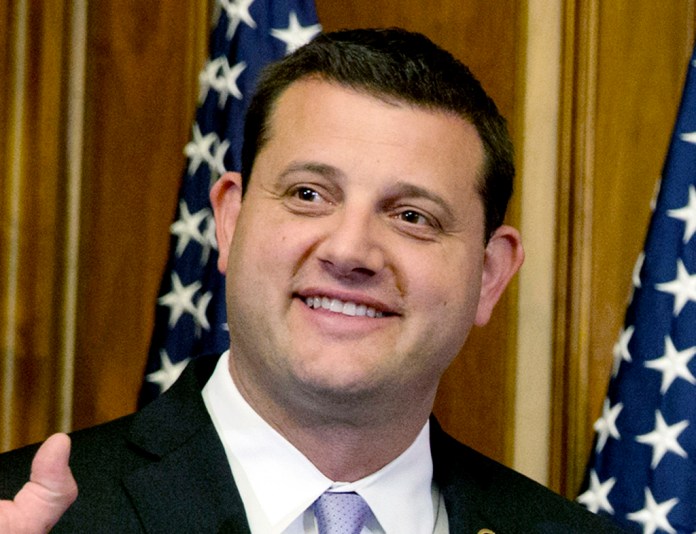 Rep. David Valadao (R-CA) poses for a photo in Washington, D.C., Jan. 6, 2015.